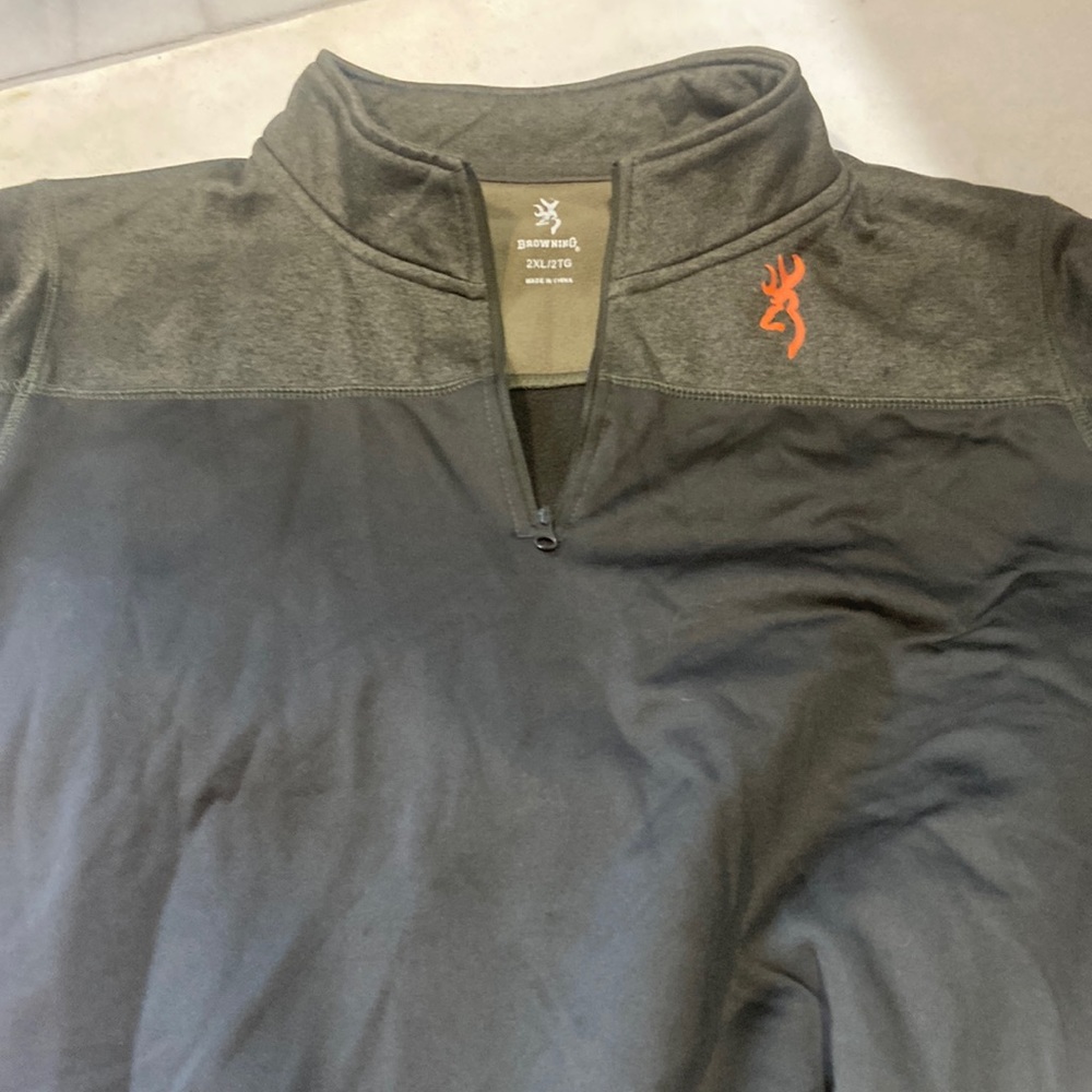 COPY - Browning Arms Men's Porter ¼ Zip Pullover Fleece Jacket XXL